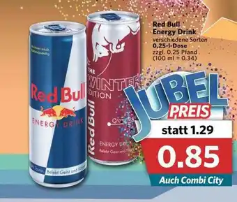 Combi Red Bull Energy Drink Angebot