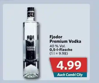 Combi Fjodor Premium Vodka Angebot