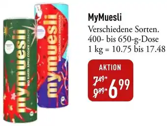 Galeria Markthalle MyMuesli Angebot