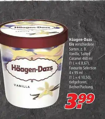 Marktkauf Häagen-dasz Eis Angebot