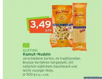 Naturgut Gustoni Kamut-nudeln Angebot