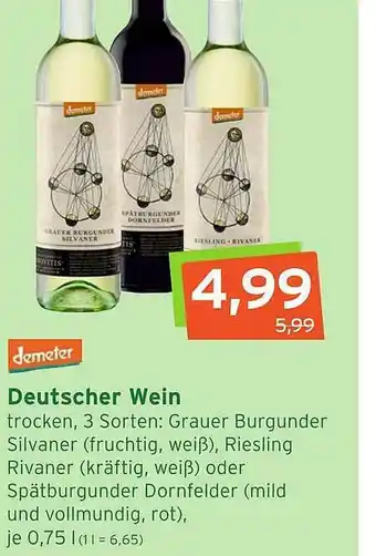 Naturgut Demeter Deutscher Wein Angebot