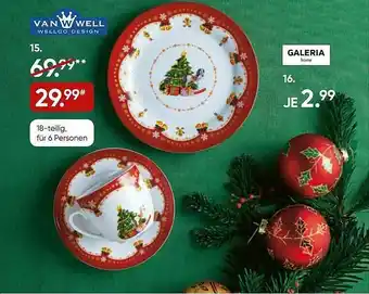 Galeria Van Well 18-teilig Für 6 Personen Angebot