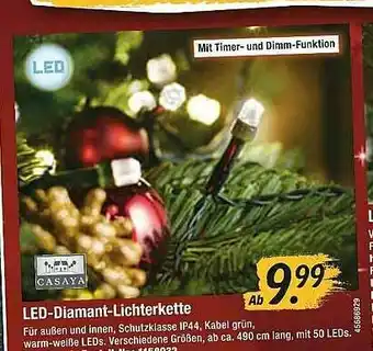 Hagebau Led-diamant-lichterkette Casaya Angebot