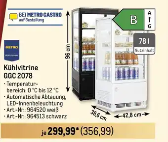 METRO METRO PROFESSIONAL Kühlvitrine GGC 2078 Angebot