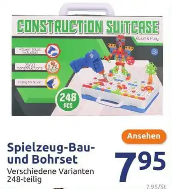 Action Spielzeug Bau und Bohrset Angebot