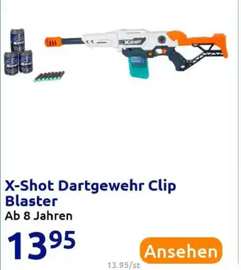 Action X-Shot Dartgewehr Clip Blaster Angebot