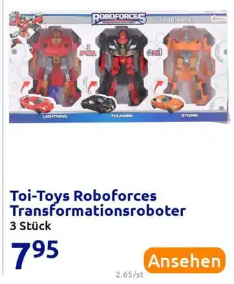 Action Toi Toys Roboforces Transformationsroboter Angebot