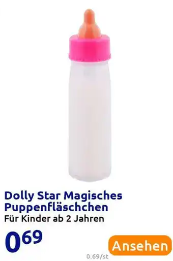 Action Dolly Star Magisches Puppenfläschchen Angebot