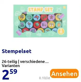 Action Stempelset Angebot