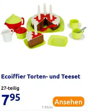 Action Ecoiffier Torten und Teeset Angebot