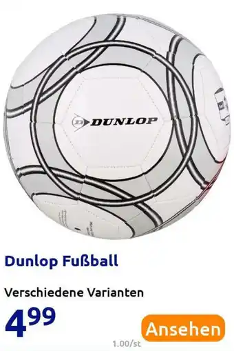 Action Dunlop Fußball Angebot