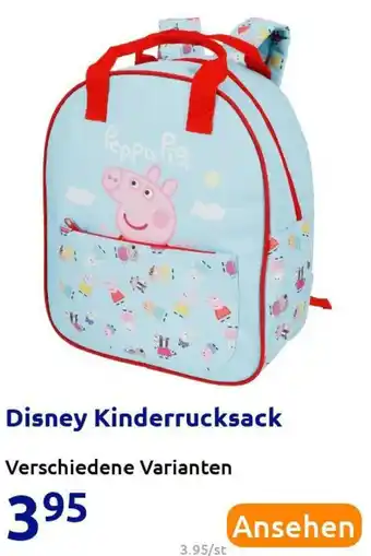 Action Disney Kinderrucksack Angebot