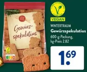 Aldi Süd WINTERTRAUM Gewürzspekulatius Angebot