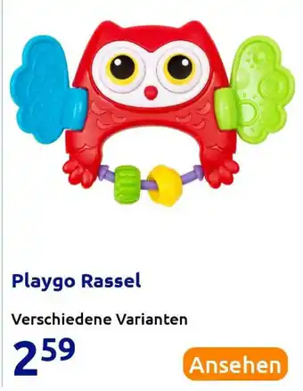 Action Playgo Rassel Angebot