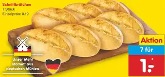 Netto Marken-Discount Schnittbrötchen Angebot