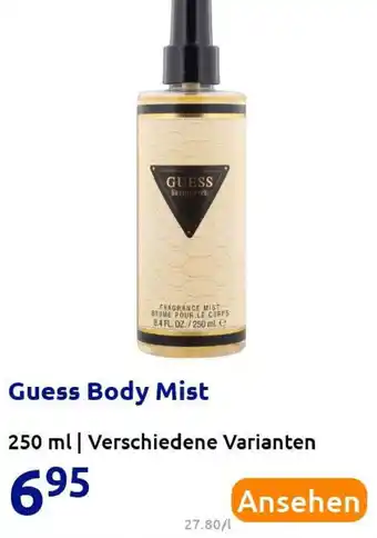 Action Guess Body Mist 250ml Angebot