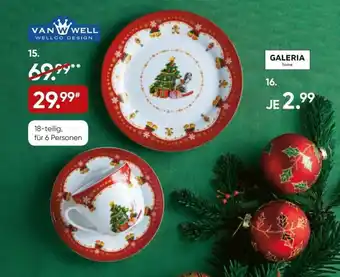 Galeria Kaffee Set Weihnachtszauber/Glas Kugeln Angebot