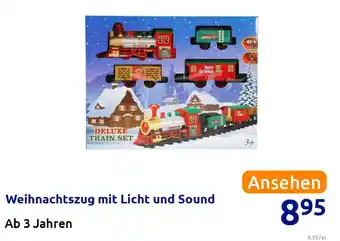 Action Weihnachtszug mit Licht und Sound Angebot