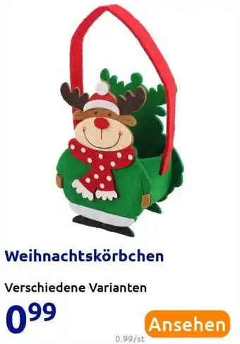 Action Weihnachtskörbchen Angebot