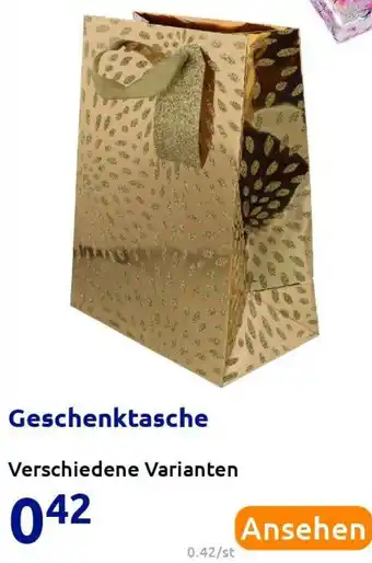 Action Geschenktasche Angebot