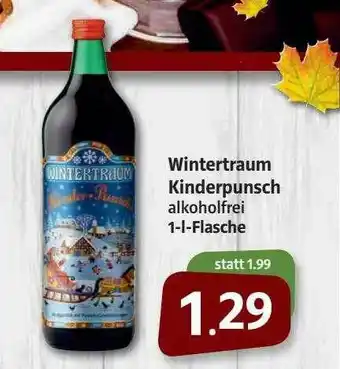 Nah & Frisch Wintertraum Kinderpunsch 1L Angebot