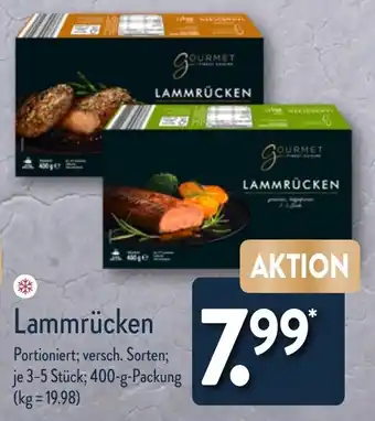 Aldi Nord Lammrücken Angebot