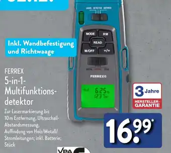 Aldi Nord FERREX 5 in 1 Multifunktions- detektor Angebot