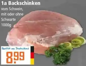 Klaas und Kock 1a Backschinken Angebot