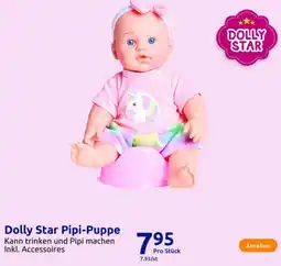 Action Dolly Star Pipi-Puppe Angebot