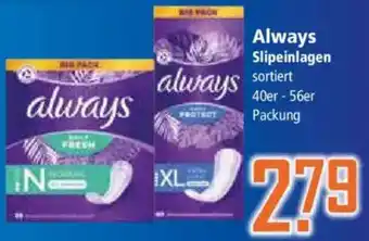 Klaas und Kock Always Slipeinlagen Angebot