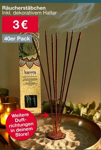 Woolworth Karma scents räucherstäbchen Angebot