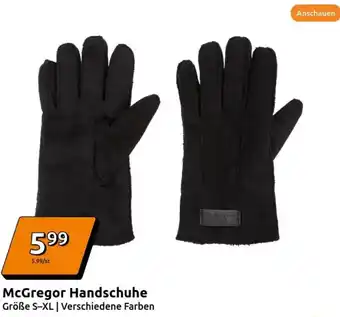 Action McGregor Handschuhe Angebot