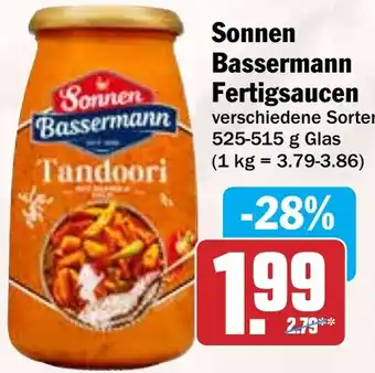 Hit Sonnen Bassermann Fertigsaucen Angebot