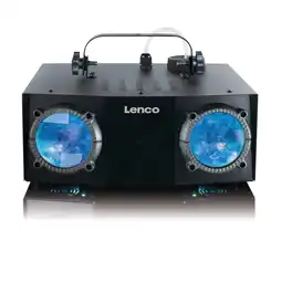 Netto Marken-Discount Lenco LFM-110BK - 2-in-1 Partymaschine mit Dual-Matrix-RG 8-Lichtern und Nebelmaschine Angebot