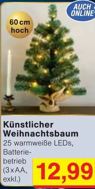 Wiglo Wunderland Künstlicher Weihnachtsbaum Angebot