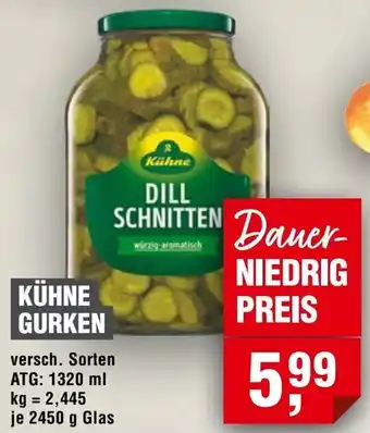 Handelshof Kühne gurken Angebot