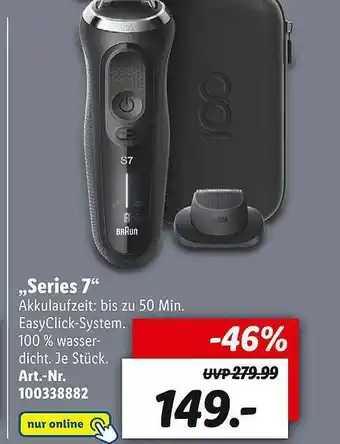 Lidl „series 7“ Braun Angebot