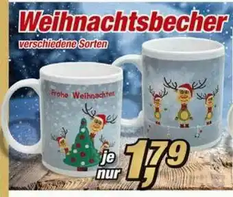 Posten Börse Weihnachtsbecher Angebot