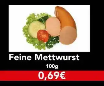 CAP Markt Feine Mettwurst Angebot