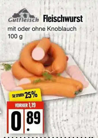 Edeka Frischemarkt Gutfleisch Fleischwurst Angebot