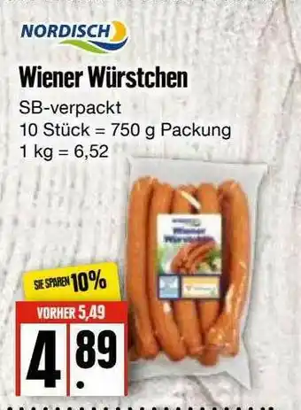 Edeka Frischemarkt Nordisch Wiener Würstchen Angebot