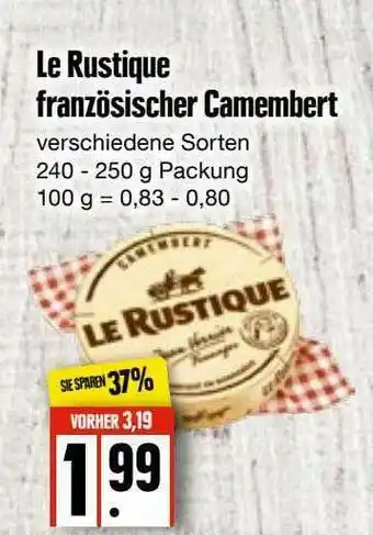 Edeka Frischemarkt Le Rustique Französischer Camembert Angebot