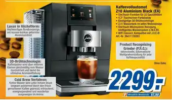 expert Techno Land Kaffeevollautomat Z10 Aluminium Black (ea) Angebot