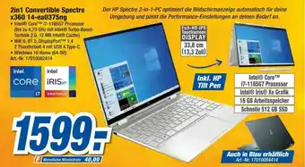 expert Techno Land 2in1 Convertible Spectre X360 14-ea0375ng Angebot