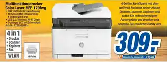 expert Techno Land Hp Multifunktionsdrucker Color Laser Mfp 179fwg Angebot