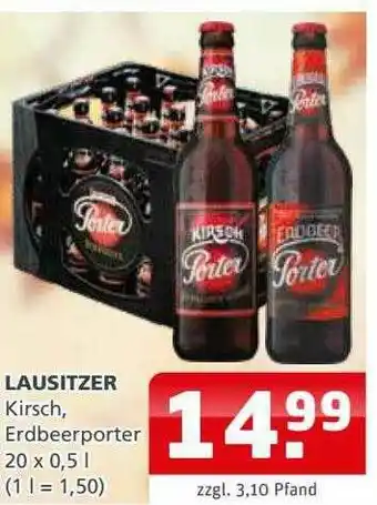 Getränkehaus Lausitzer Kirsch, Erdbeerporter Angebot