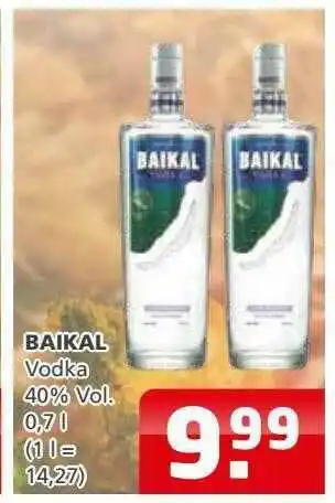 Getränkehaus Baikal Vodka Angebot