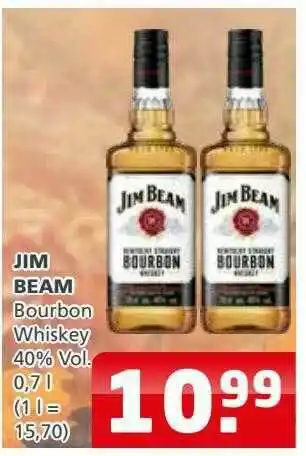 Getränkehaus Jim Beam Bourbon Whiskey Angebot