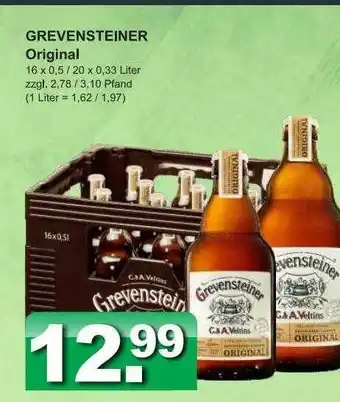 Getränkeparadies Gefromm Grevensteiner Original Angebot